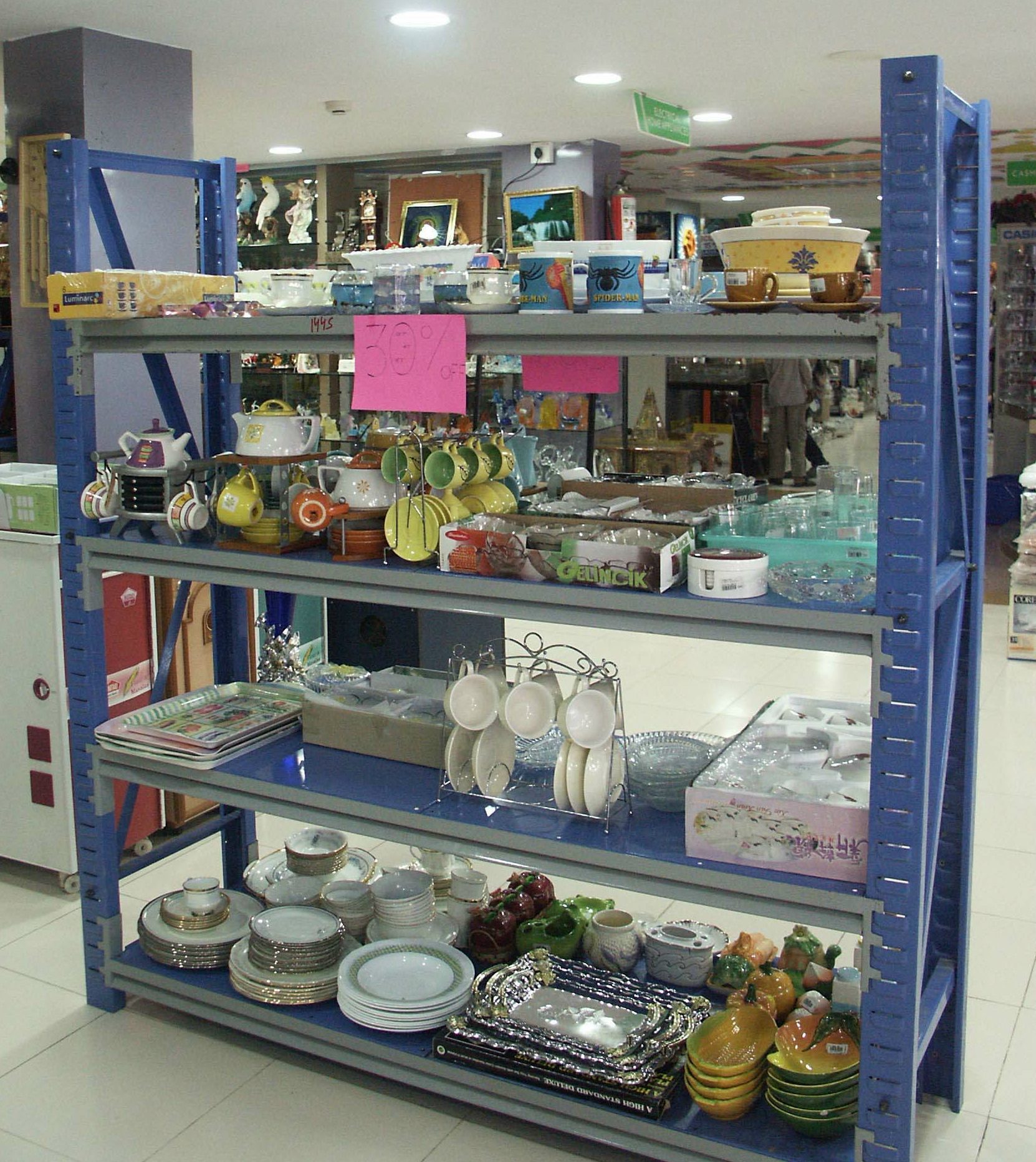 Long Span Rack retail display